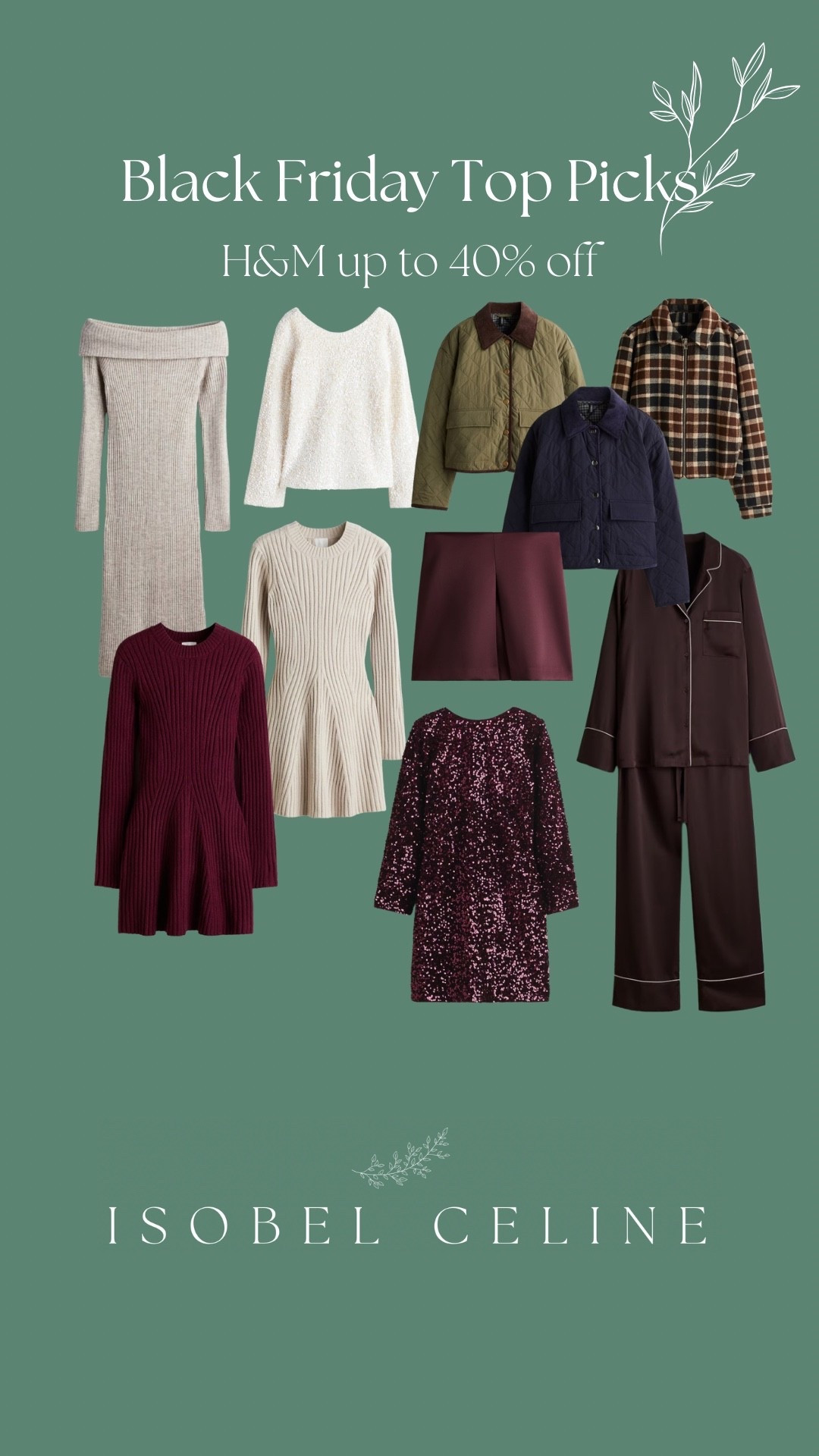 H&m Black Friday favourites 

#LTKCyberWeek #LTKwinter #LTKstyletip