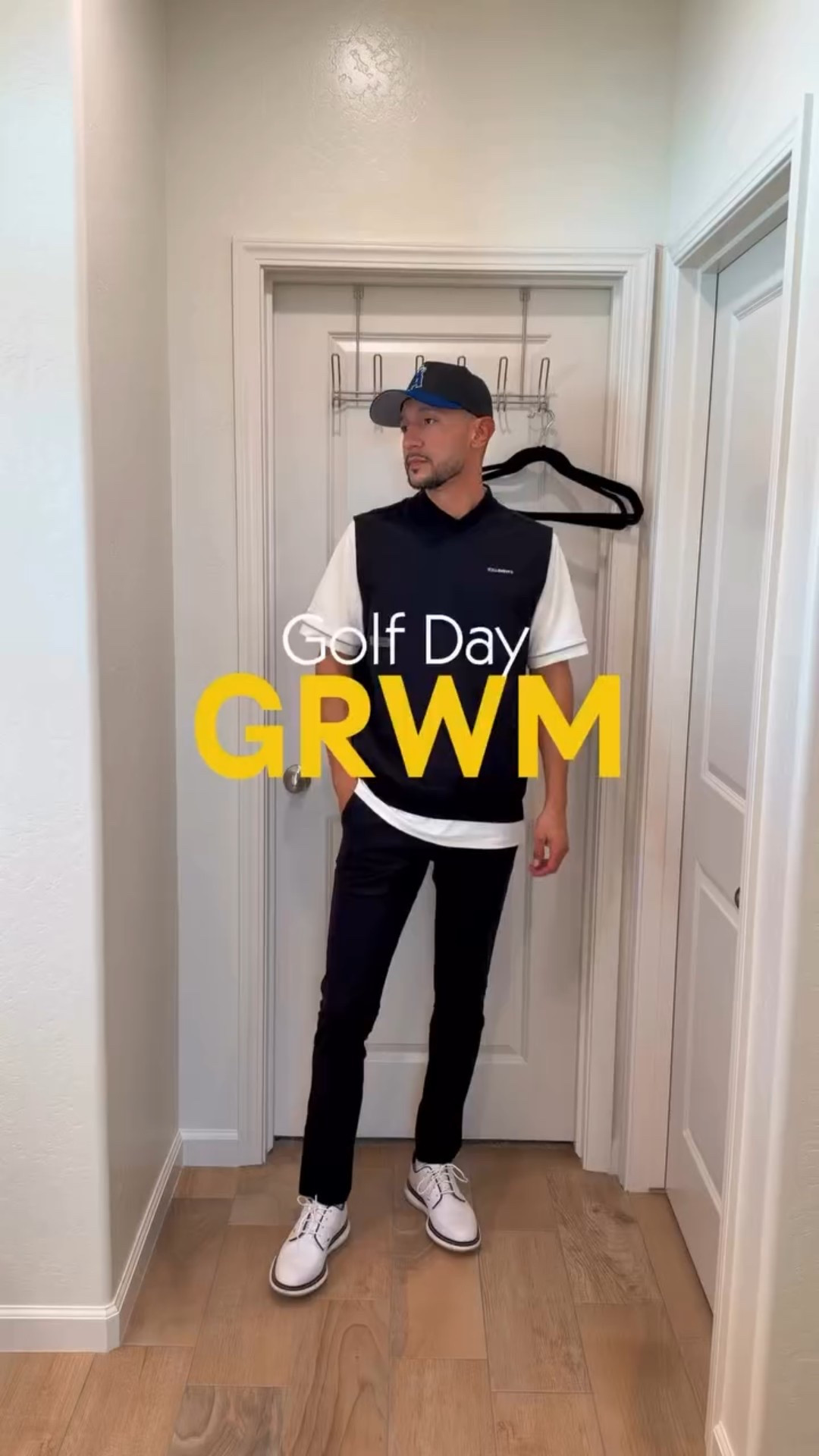 GRWM 🏌️‍♂️. Would you wear this? 

#Golf #FairwayFits #MalbonGolf

#LTKActive #LTKMens #LTKootd