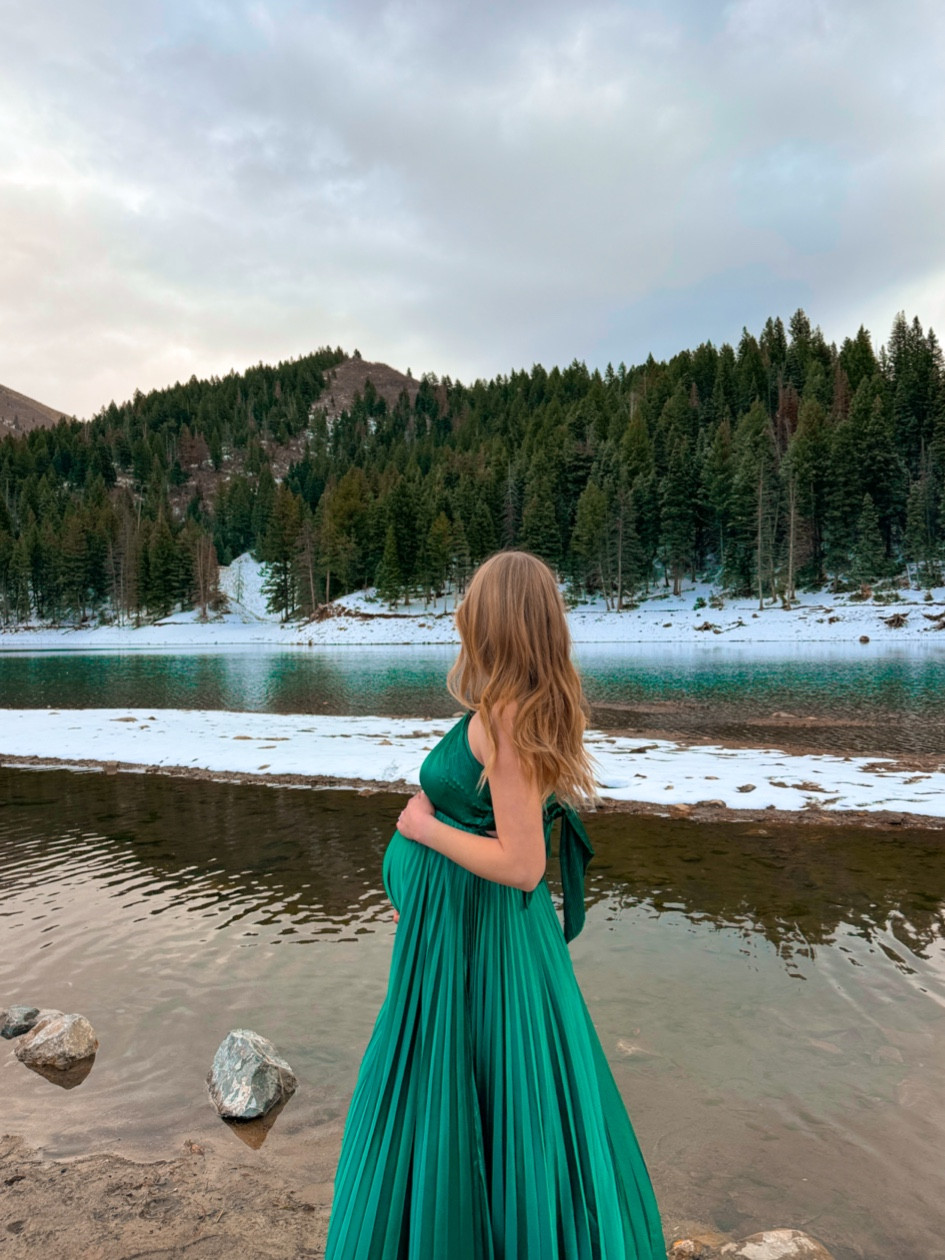 LOVE this dress for special occasions! Also  bump friendly 🩵

#LTKBump #LTKStyleTip #LTKBaby