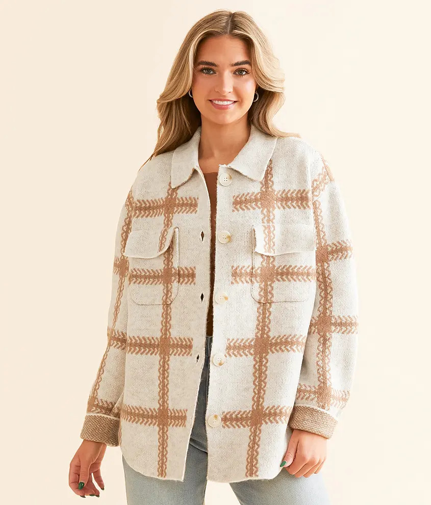 Tyler Plaid Shacket | Buckle