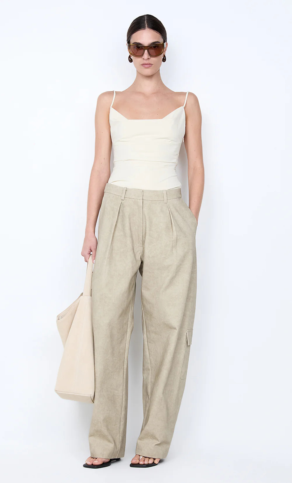 SIA UTILITY PANT - TAUPEE | Bec & Bridge (Global)