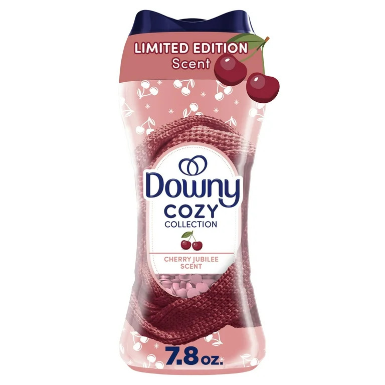 Downy Cozy Collection In-Wash Laundry Scent Booster Beads, Cherry Jubilee Scent, 7.8 oz | Walmart (US)