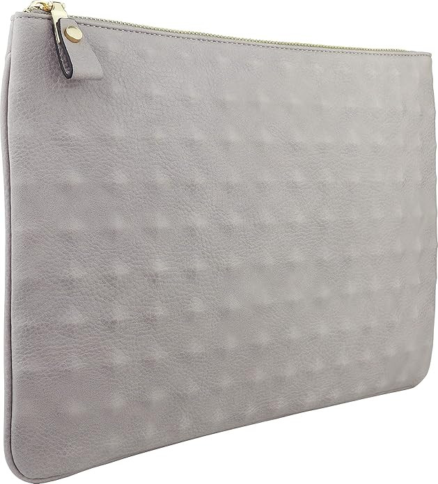 B BRENTANO Vegan Oversized Embossed Clutch Pouch | Amazon (US)