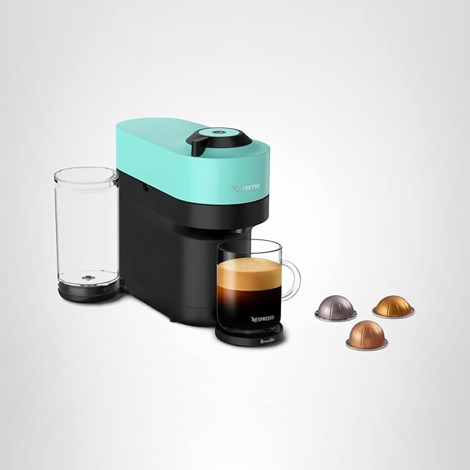 Nespresso Vertuo Pop+ Coffee and Espresso Maker by Breville, Aqua Mint | Amazon (US)