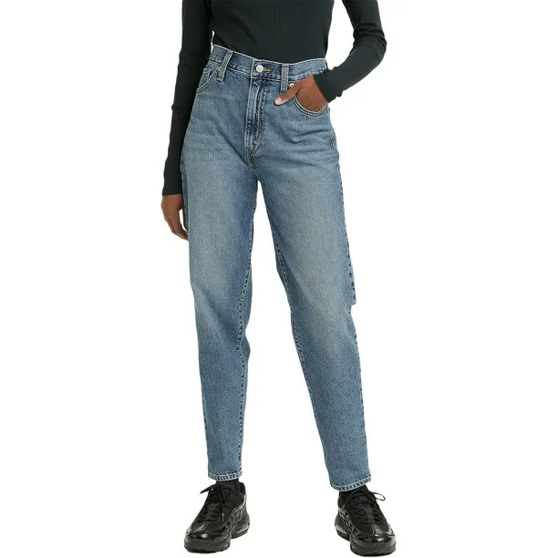 Levi's Original Red Tab Women's High-Waisted Mom Jeans - Walmart.com | Walmart (US)