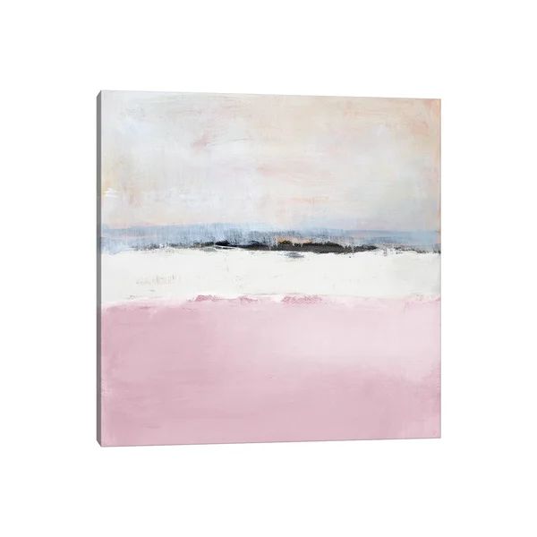 Pink Sea by Lanie Loreth - Wrapped Canvas Painting | Wayfair Professional