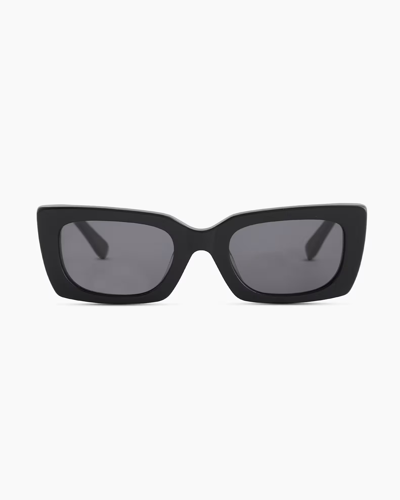 Emmerson Polarized Acetate Sunglasses in Black With Grey Lens | Quince