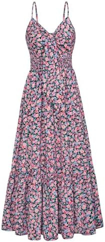 GRACE KARIN Womens Summer Maxi Floral Beach Dresses 2026 | Amazon (US)