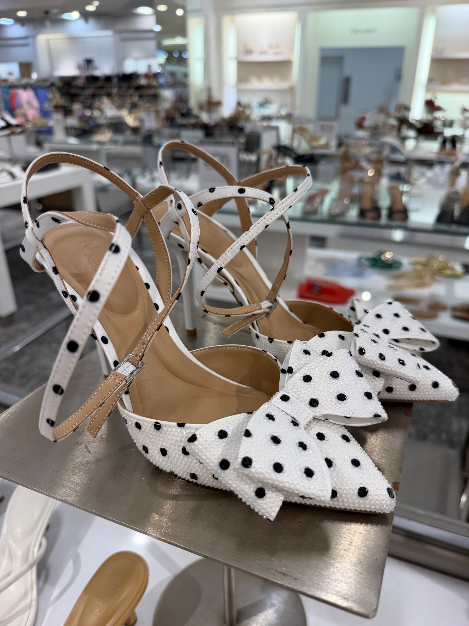 Polka dot heels 

#LTKSaleAlert #LTKootd