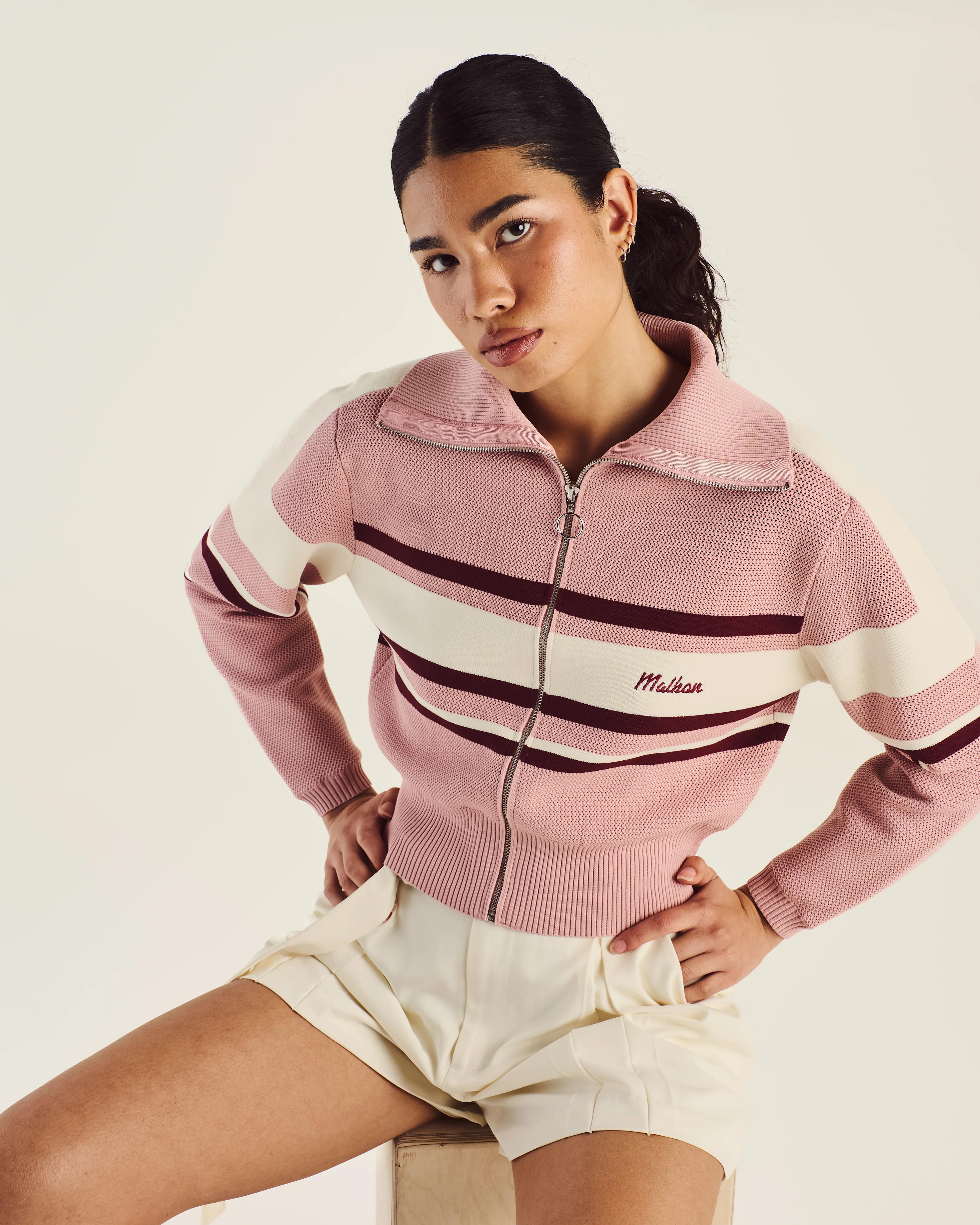 SIMONA ZIP UP JACKET | Malbon Golf