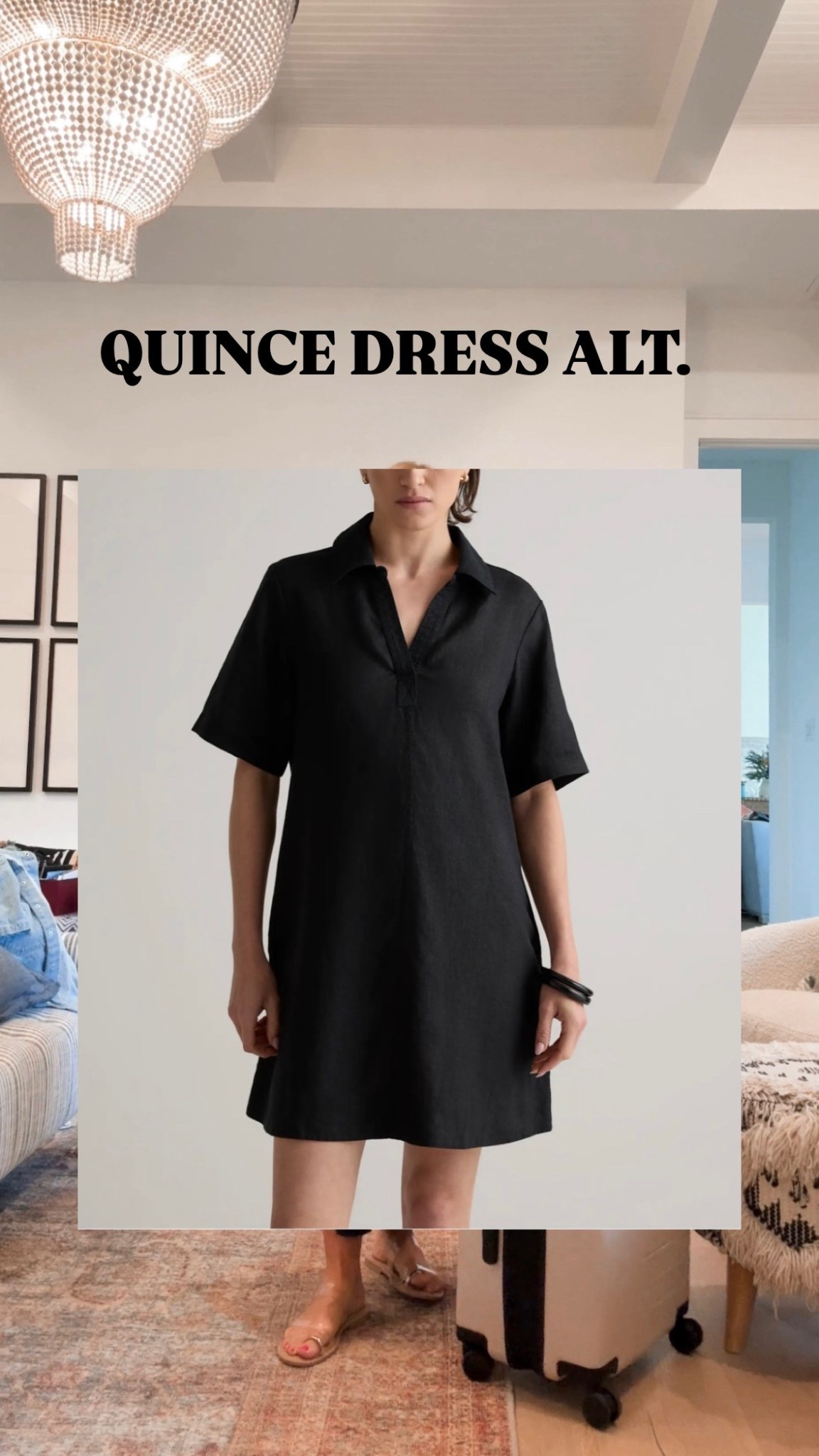 An alternative to the long black Rotan dress from Quince. i’ll make sure to keep an eye out for a restock on the long dress.

#LTKSeasonal #LTKOver40 #LTKStyleTip