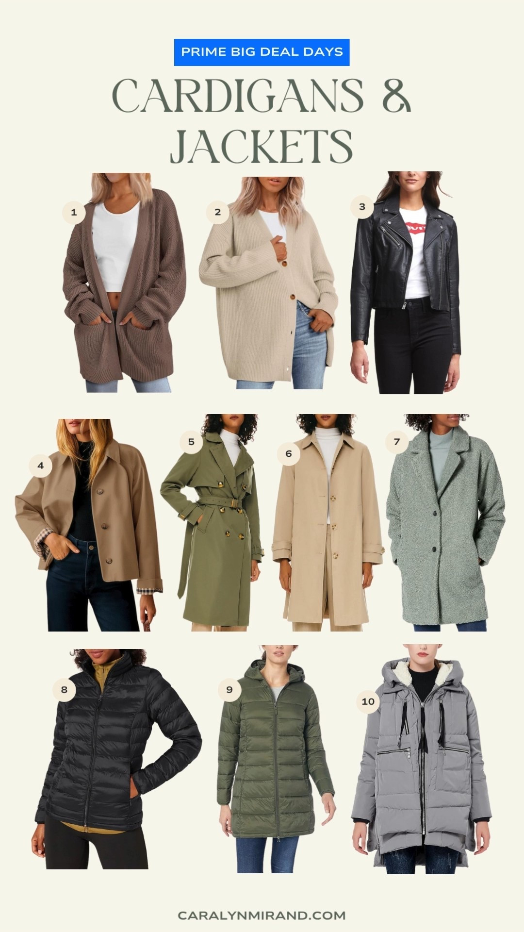 Cardigans & jackets on sale during prime big deal days - fall fashion, fall outfit inspo, jackets, winter coats. 

#LTKSeasonal #LTKStyleTip #LTKSaleAlert