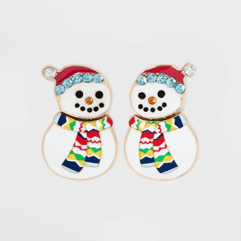 SUGARFIX by BaubleBar 'If You Know You Snow' Statement Earrings - White | Target