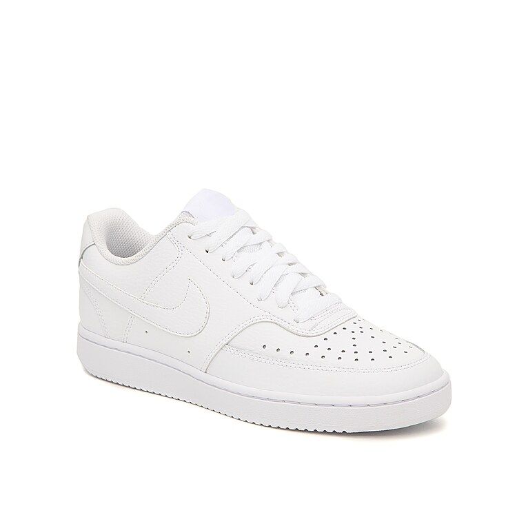 Nike Court Vision Low Sneaker | Women's | White | Size 6 | Sneakers | Court | DSW