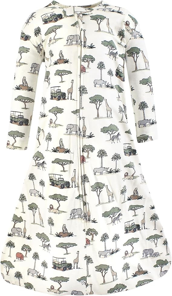 Hudson Baby Unisex Baby Long Sleeve Cotton Jersey Sleeping Bag | Amazon (US)