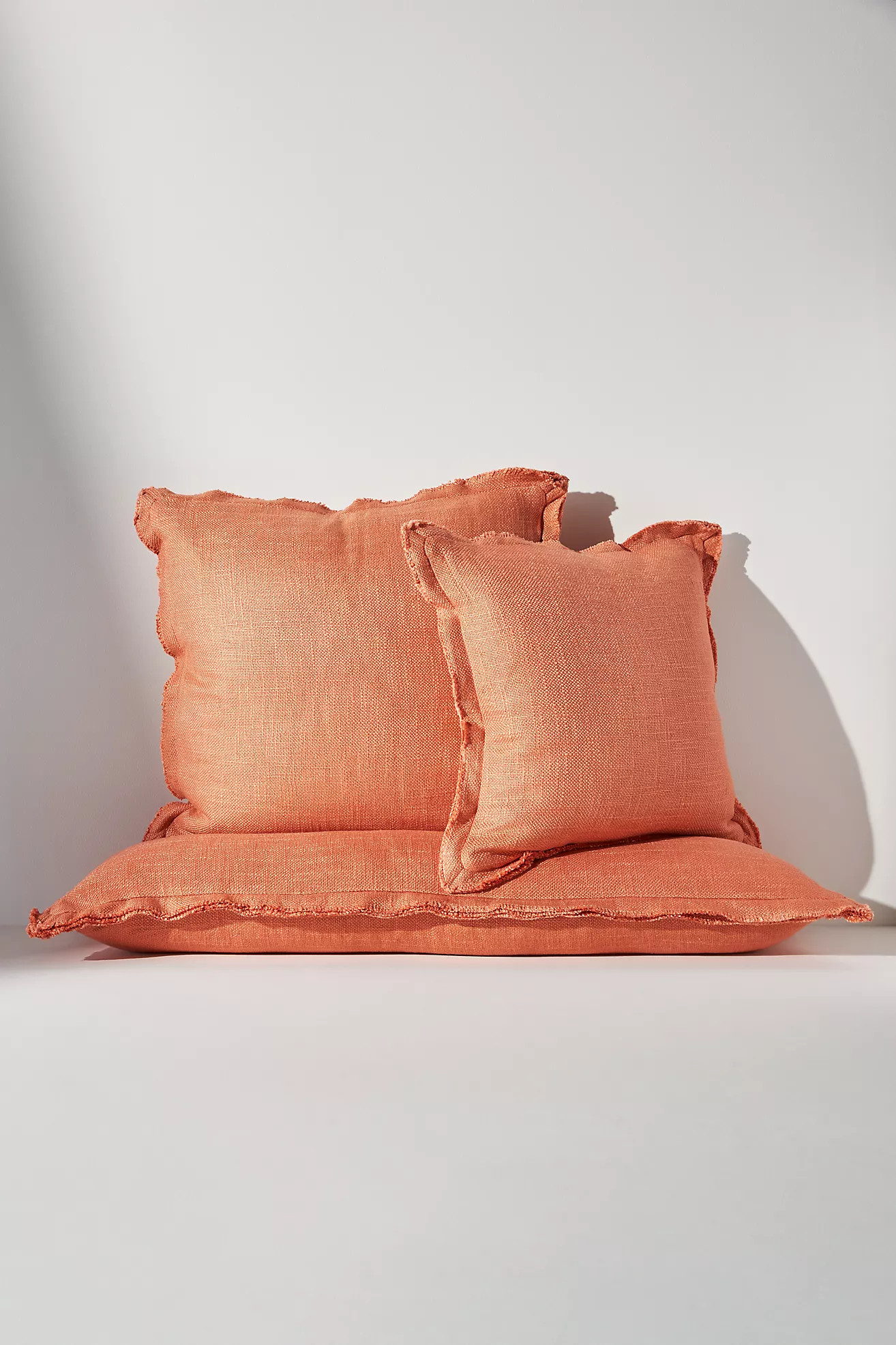 Luxe Linen Blend Pillow | Anthropologie (US)