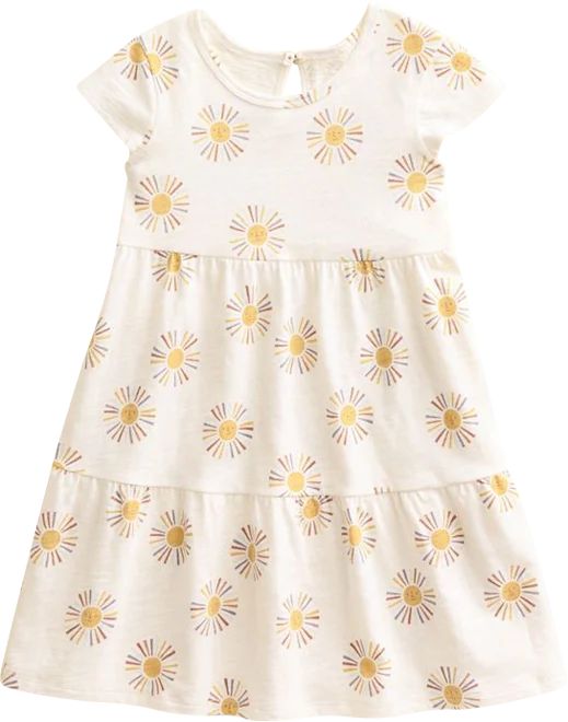 Girls 4-8 Little Co. by Lauren Conrad Organic Short-Sleeve Tiered Dress | Kohl's