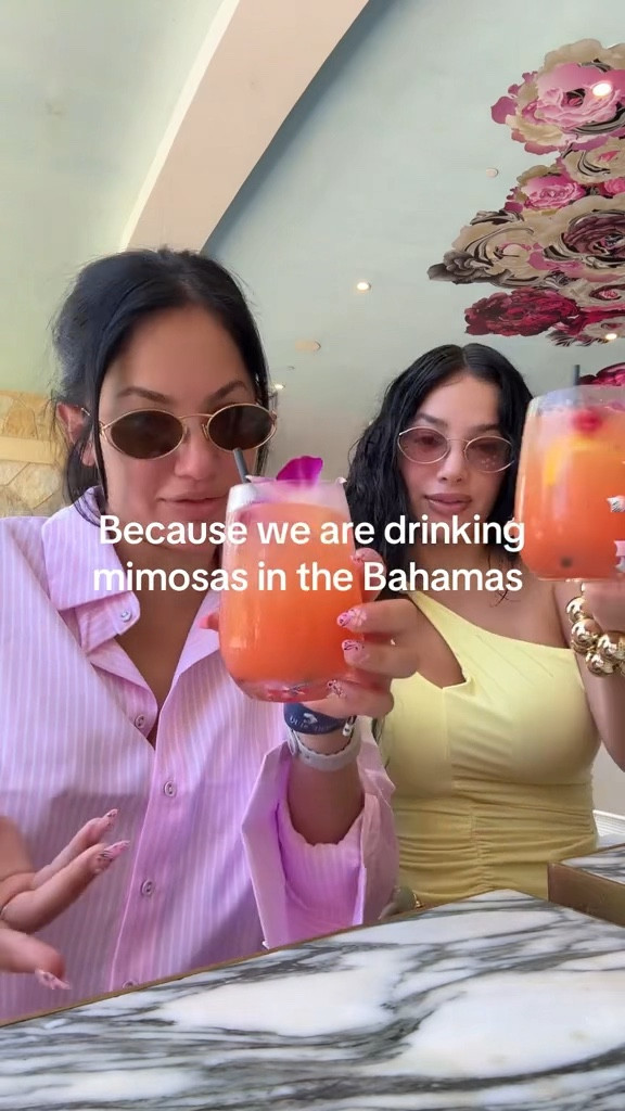 Drinking mimosas in the Bahamas in this cute pink set and sunnies!

#LTKTravel #LTKStyleTip