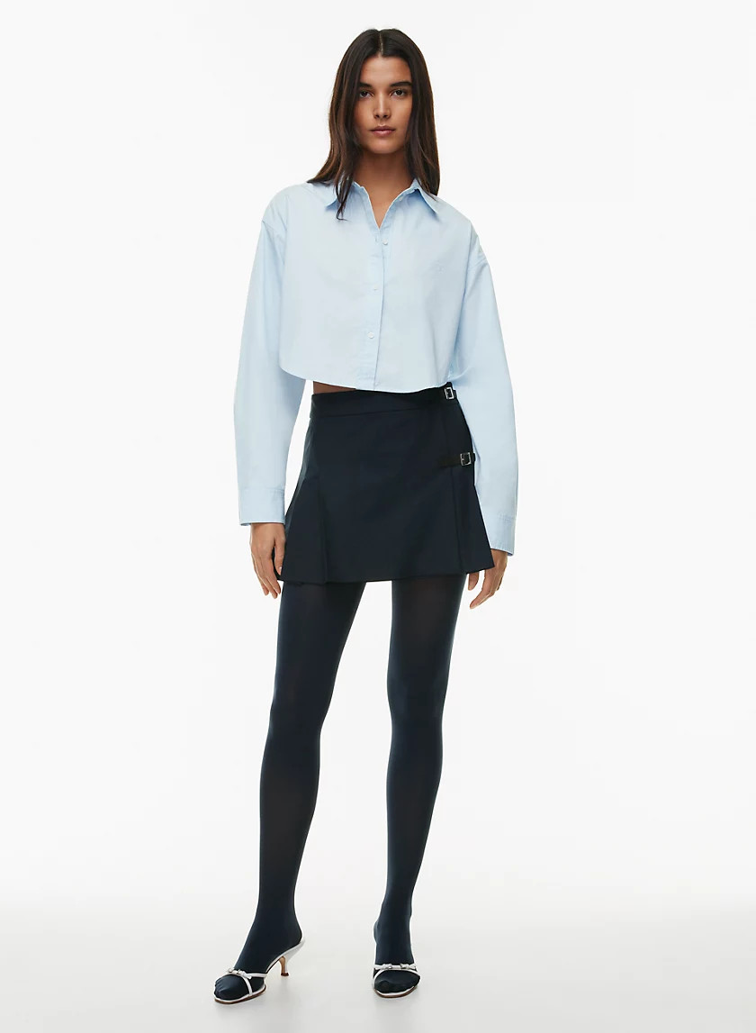 POPPY POPLIN SHIRT | Aritzia