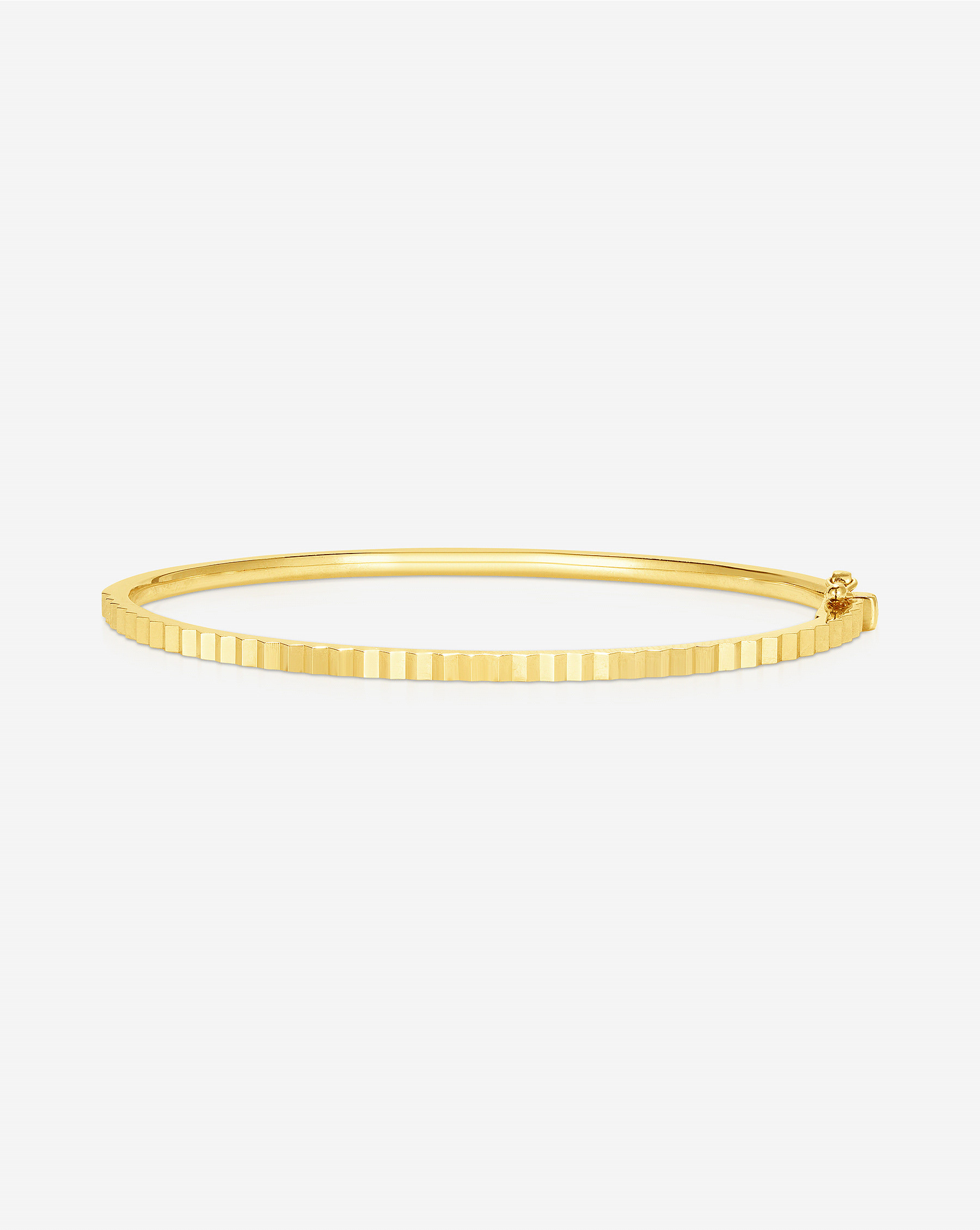 Fluted Gold Bangle | Ring Concierge