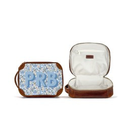 Cosmetic Kit - Monogram Stripe | Barrington Gifts