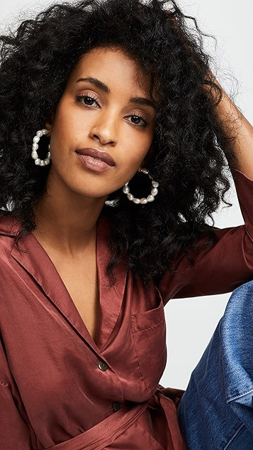 Dafina Hoop Earrings | Shopbop