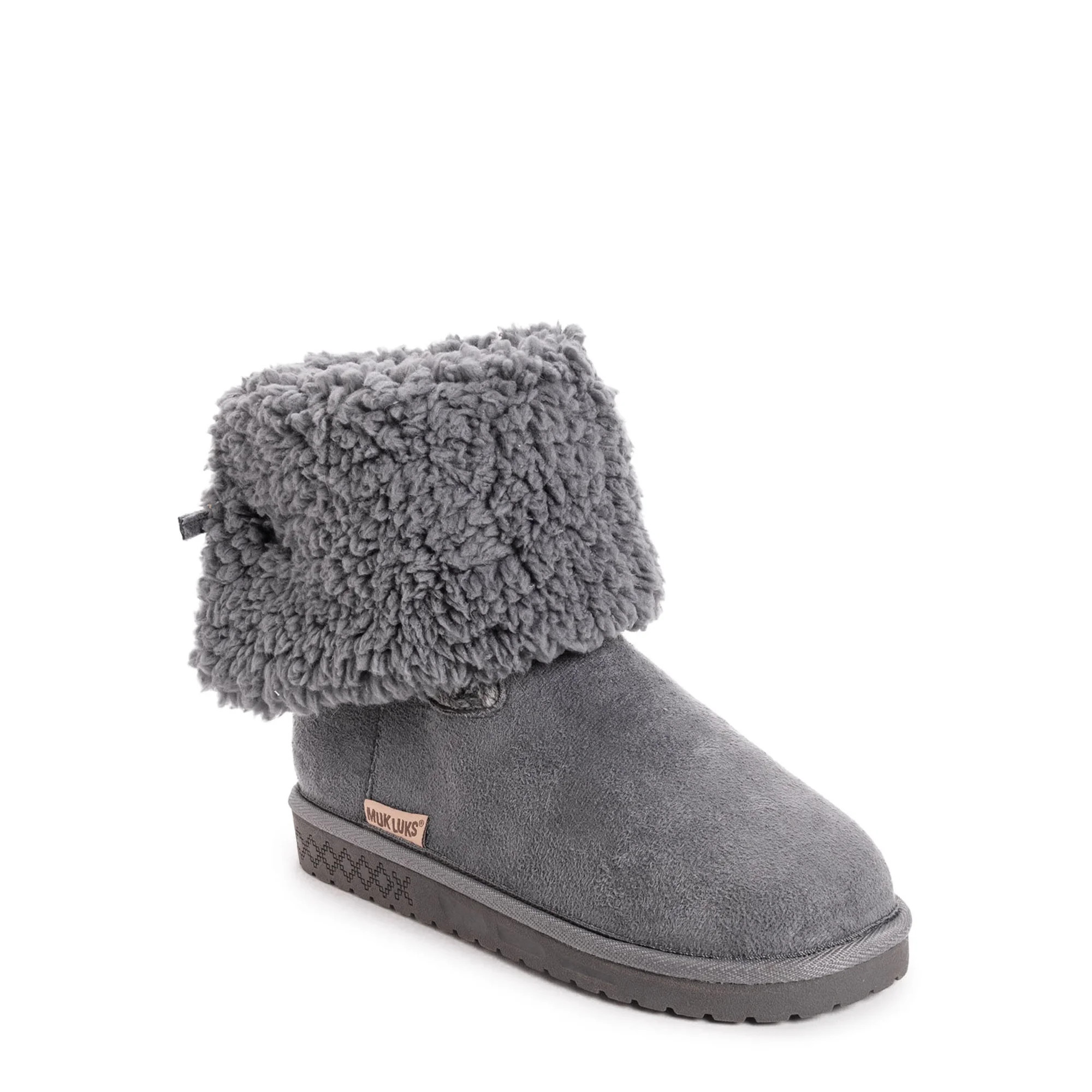 Muk Luks Selena Faux Fur Lined Fold Down Boot (Women's) | Walmart (US)