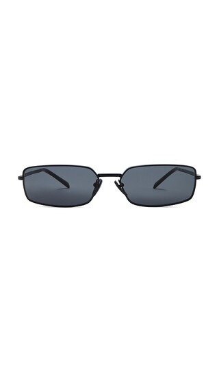 Rectangle Sunglasses in Black | Revolve Clothing (Global)