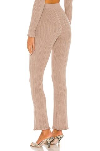 Tularosa Variegated Rib Pant in Taupe from Revolve.com | Revolve Clothing (Global)