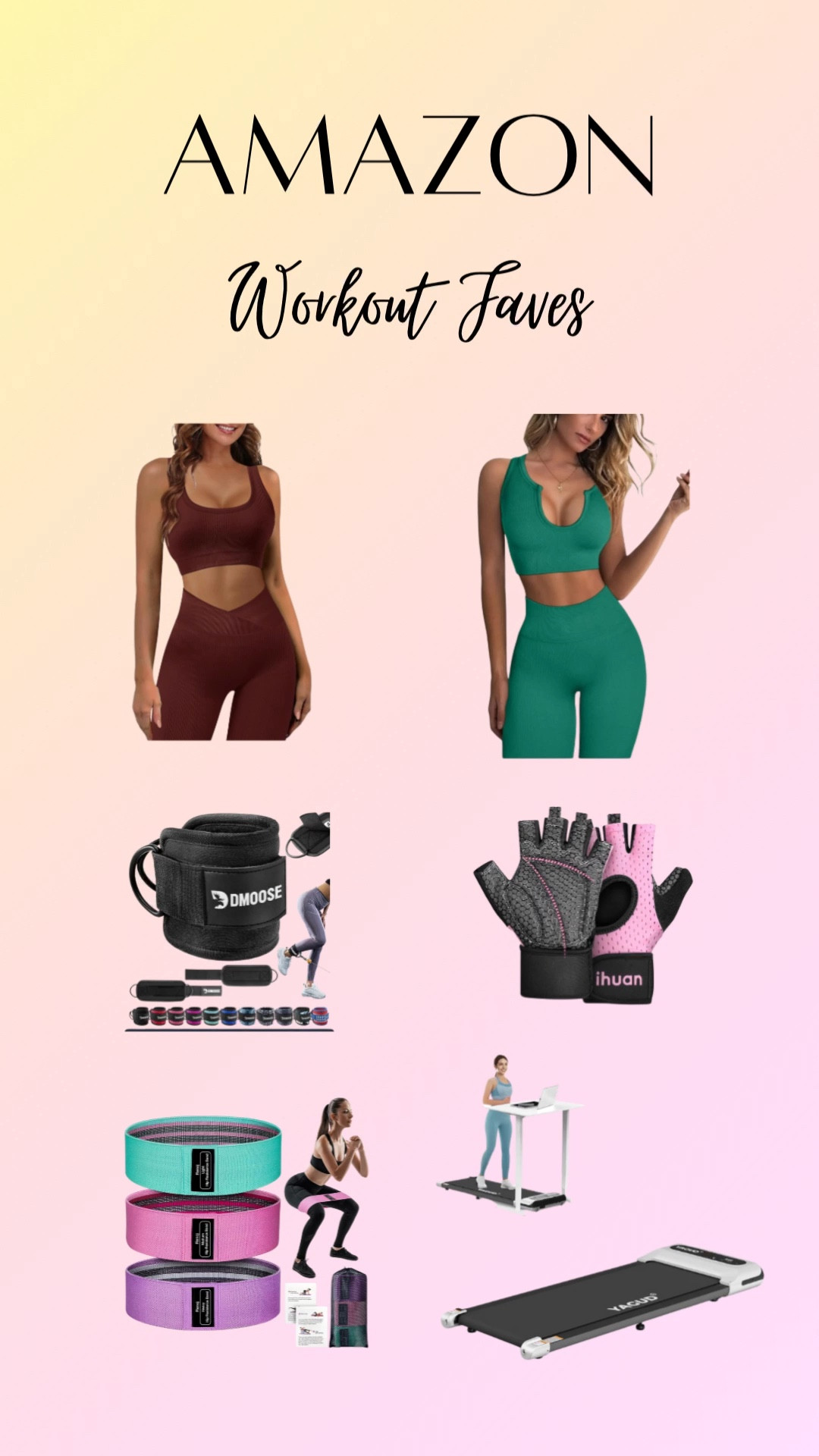 I swear I got 90% of everything off Amazon in general but all my equipment and some of my best workout fits are! Check out some of my faves tagged 💋

#LTKGiftGuide #LTKStyleTip #LTKActive
