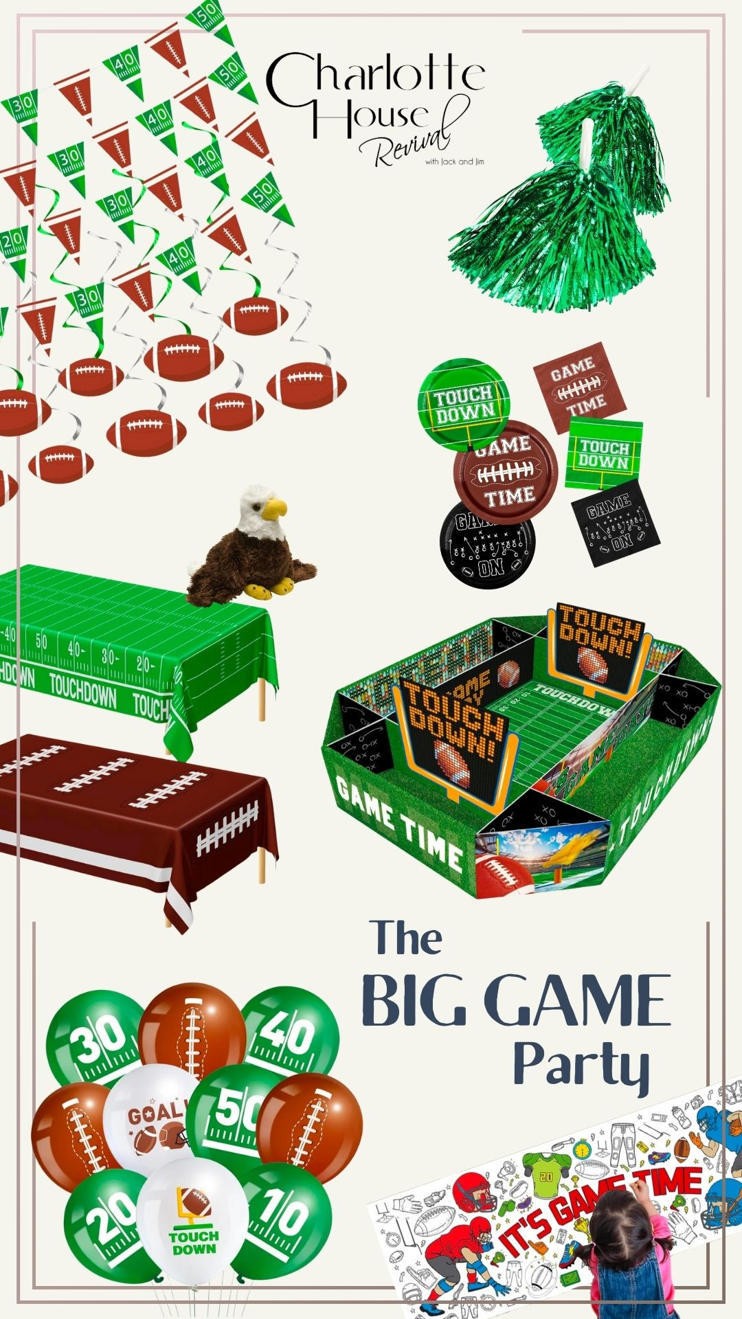 Last Chance to grab your gear for the Big Game happening this Sunday! 

Our favorite team is in the game, so we're going all out on the Home Team support

Fly Eagles Fly! 

 #LTKSeasonal #LTKHome #LTKFamily