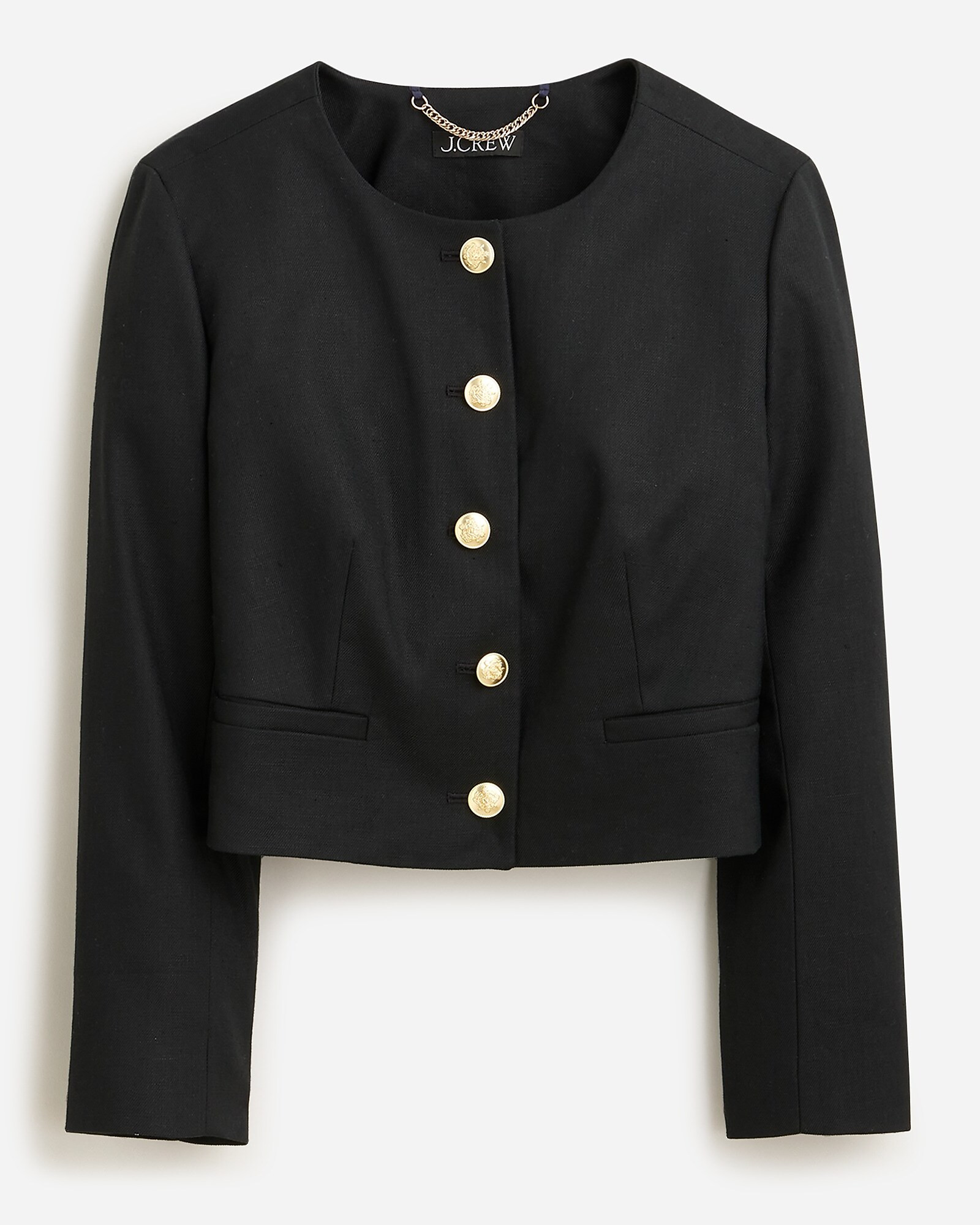 Louisa lady jacket in stretch linen blend | J. Crew US
