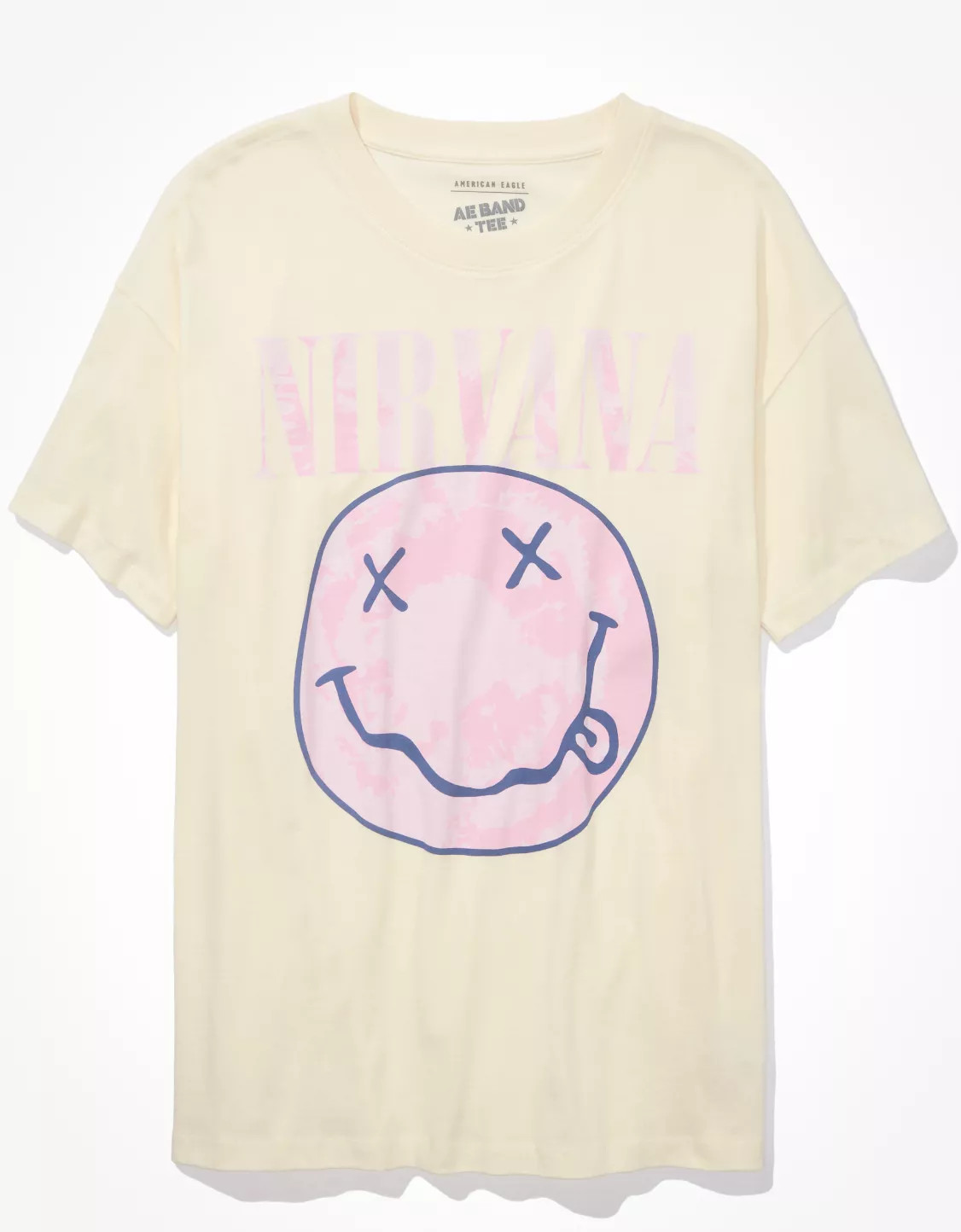 AE Oversized Nirvana Graphic Tee | American Eagle Outfitters (US & CA)