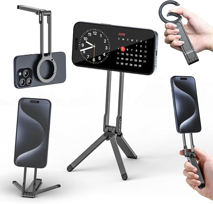 ULANZI MA30 Magnetic Phone Tripod Stand for iPhone - Aluminium Maglock Smartphone Mini Tripod Poc... | Amazon (US)