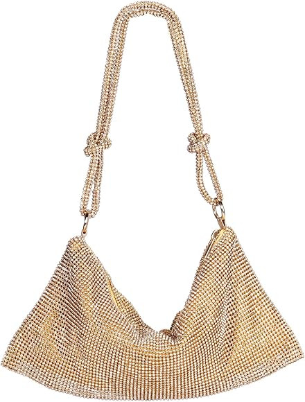 Jian Ya Na Fashion Women Bridesmaid Lady Girl Bride Evening Clutch Bag for Prom Cocktail Party We... | Amazon (US)