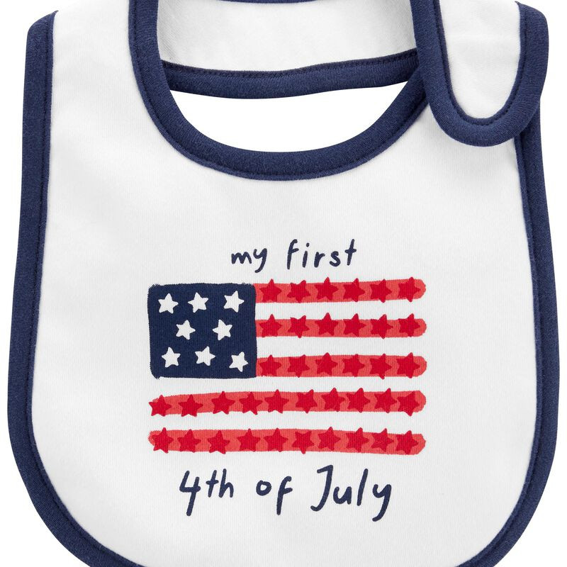 Baby First 4th Of July Teething Bib | Carter's