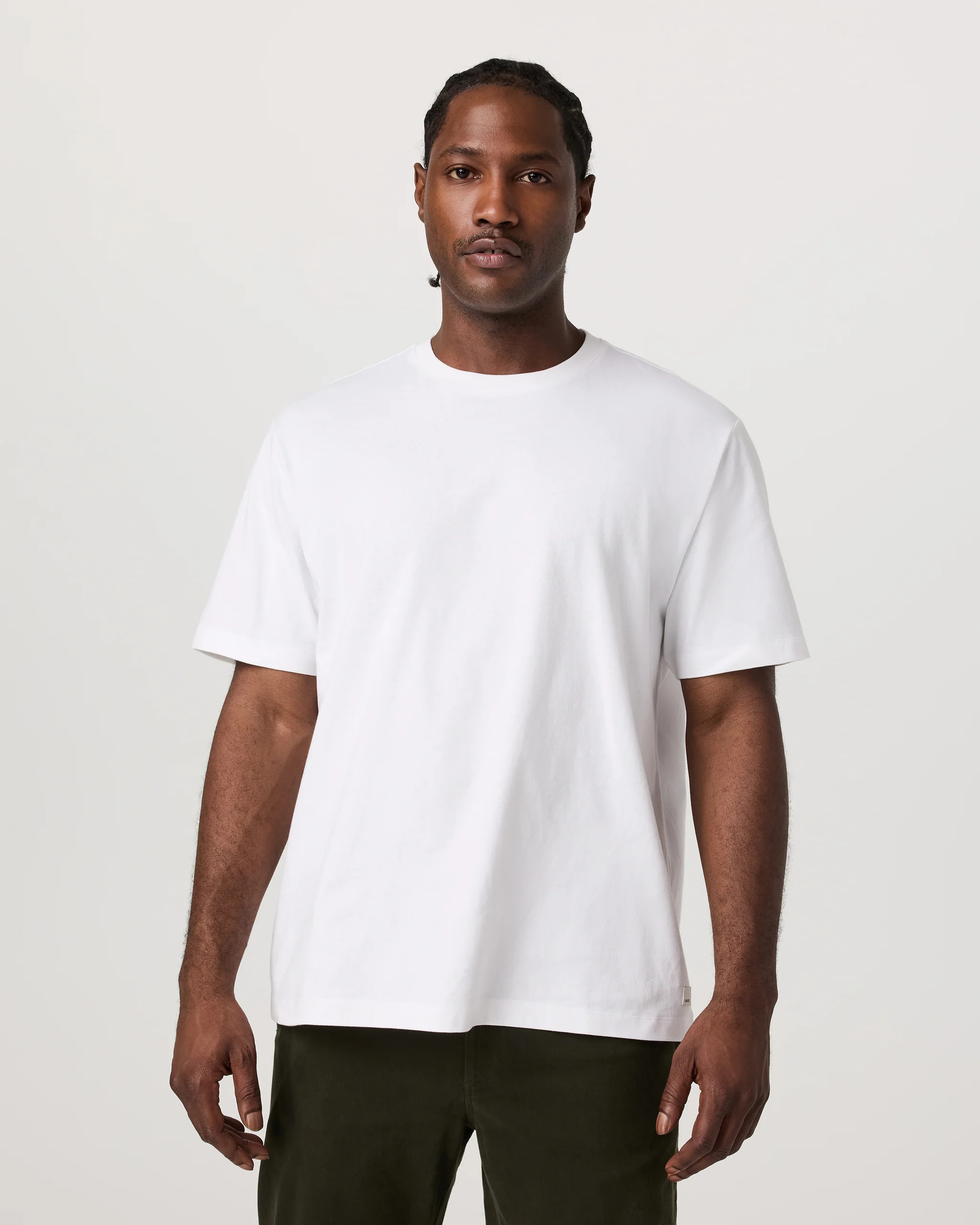 Short Sleeve Vuori Heavyweight Cotton Tee - Relaxed Fit | Vuori Clothing (US & Canada)