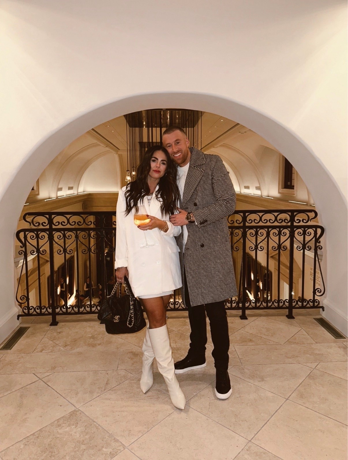 I love wearing white for the holidays ♥️🎄 this dress with the tall boots 😍

#LTKHoliday #LTKootd #LTKSeasonal