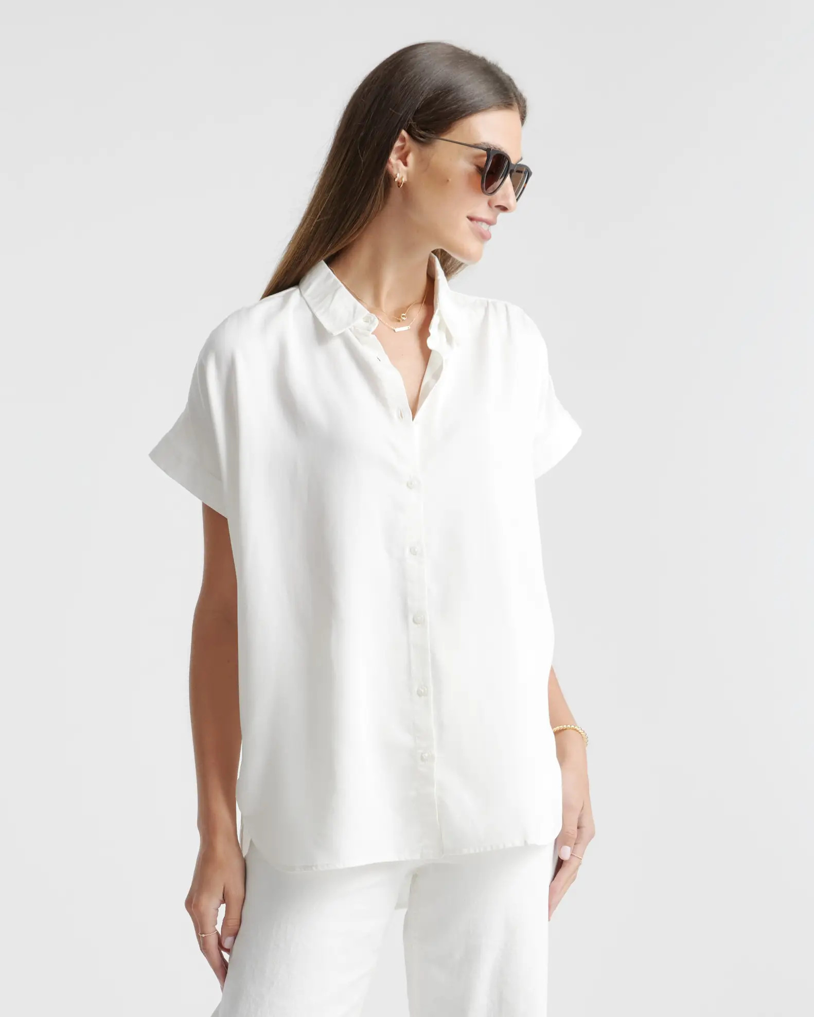 Vintage Wash Tencel Camp Shirt | Quince