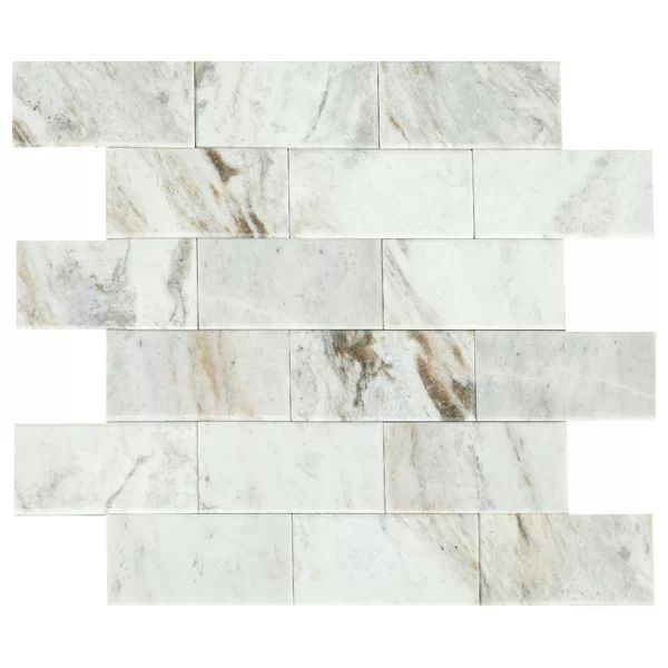 Simply Stick Mosaix 12" x 12" Natural Stone Peel & Stick Mosaic Tile | Wayfair North America