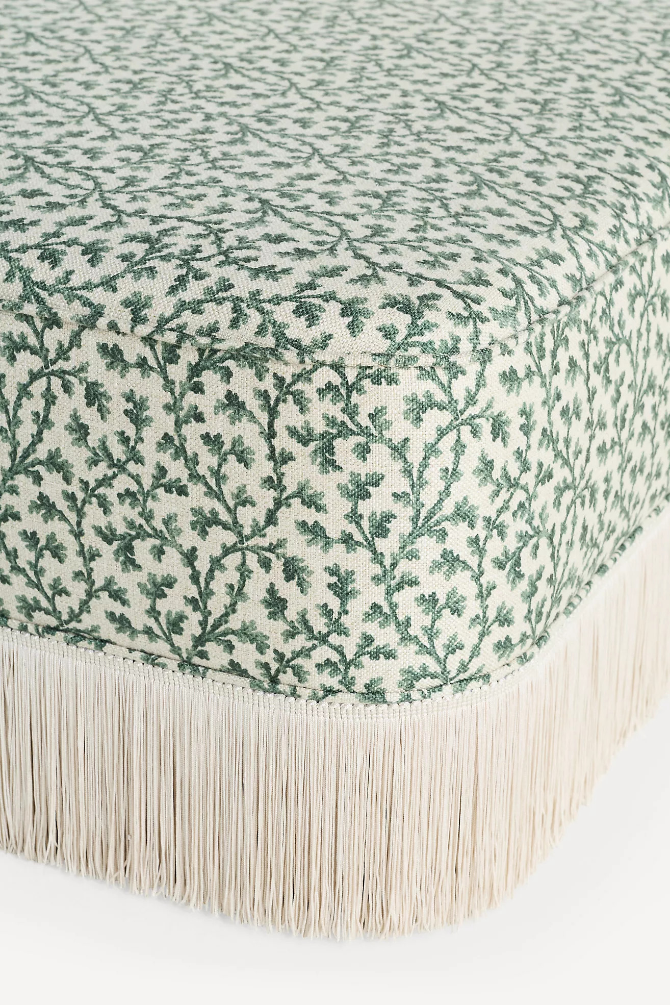Sinclair Irena Fringe Ottoman | Anthropologie (US)