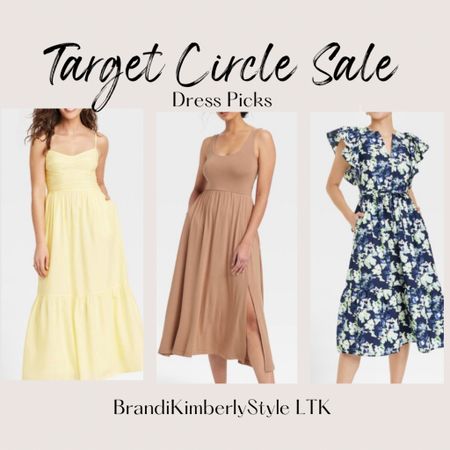 These are my Target Circle picks for the sale that will be going on for onemore day!i love these dresses, great for summer and spring🌸 
 BrandiKimberlyStyle 

#LTKxTarget #LTKstyletip #LTKover40