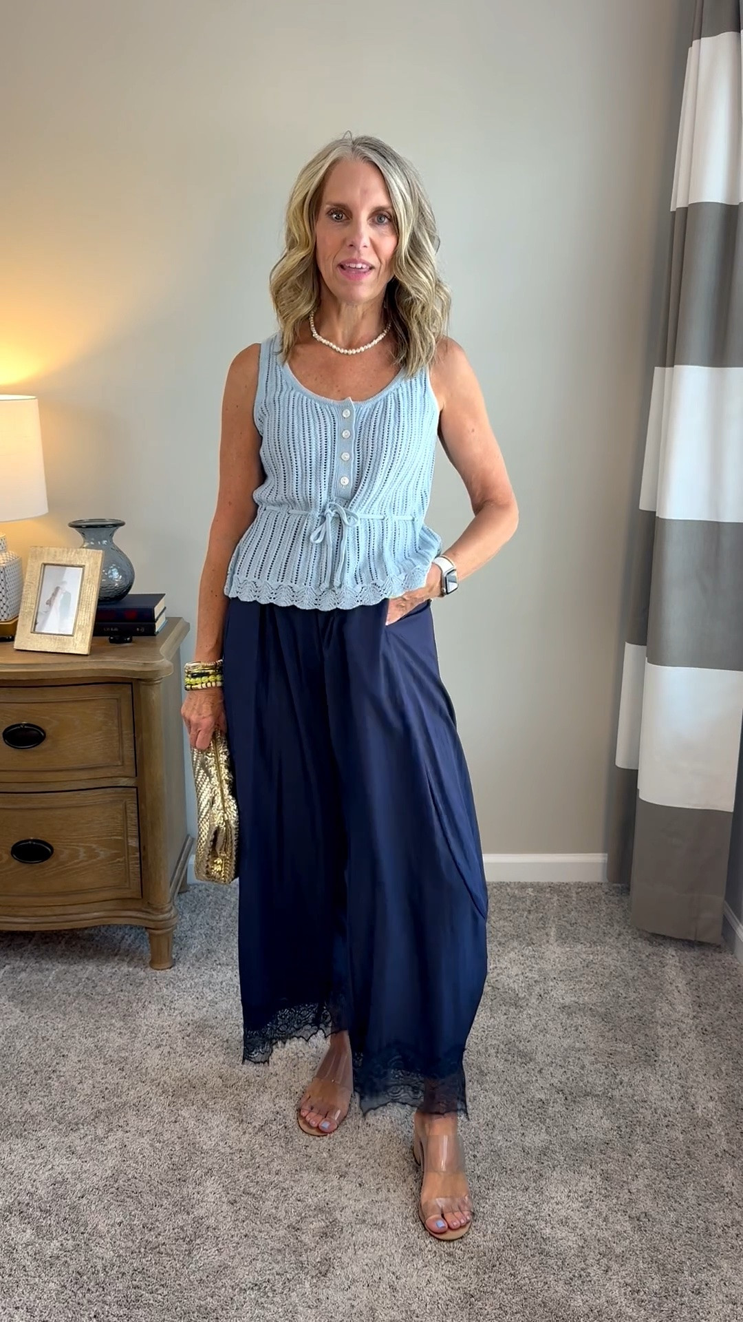 What do you think of the lace balloon pants trend? I like it.

#LTKdayinmylife #LTKOver40 #LTKootd