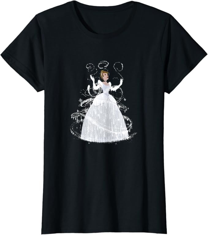 Disney Cinderella Cinderella Ball Gown Transformation T-Shirt | Amazon (US)