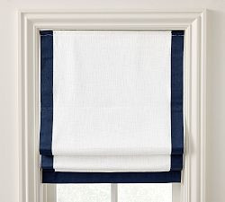 Seaton Grosgrain Blackout Shade | Pottery Barn (US)