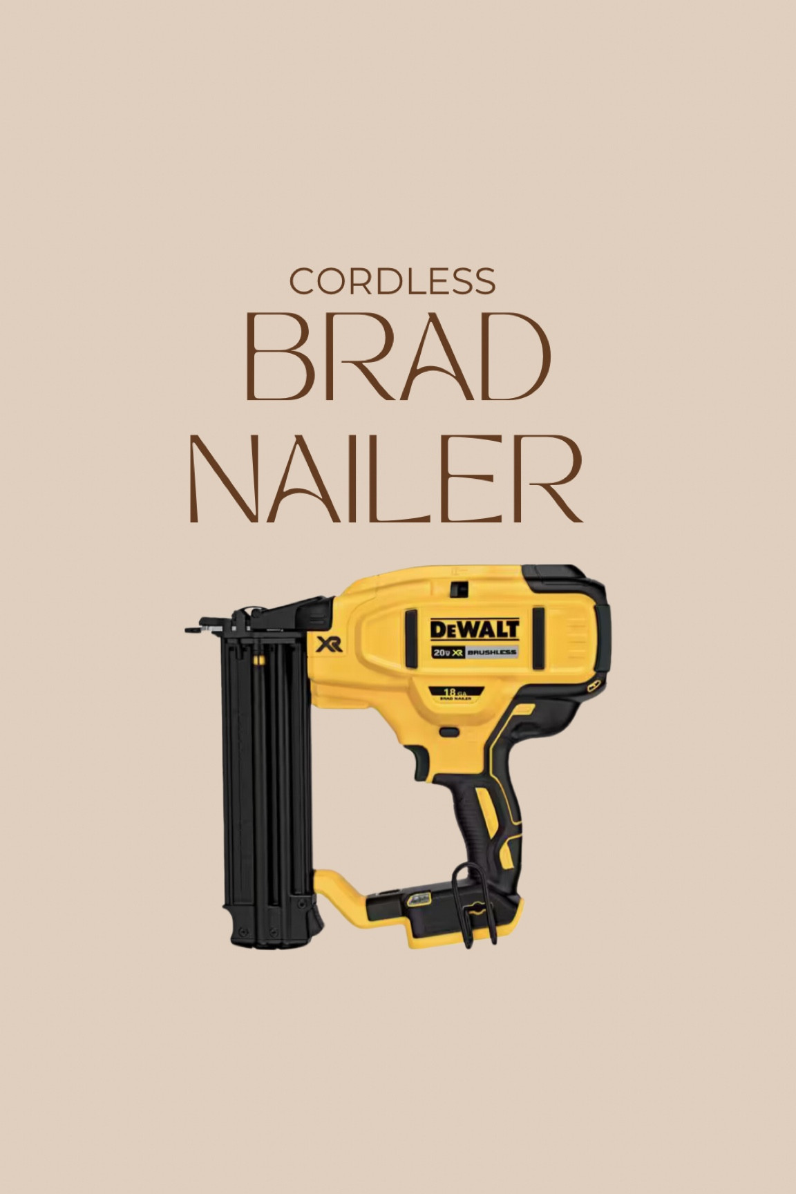 Cordless Brad Nailer that I use! 

#LTKHome #LTKFamily #LTKSaleAlert