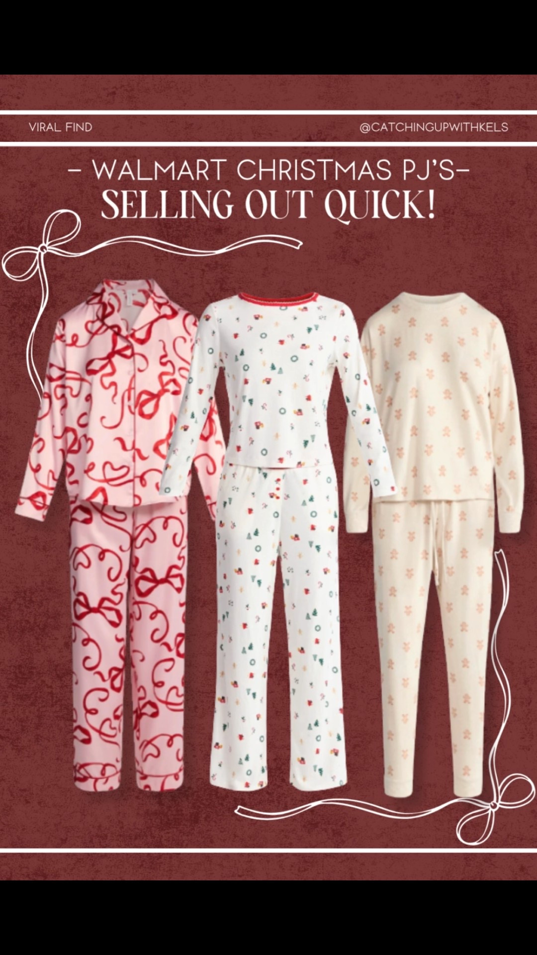 Walmart Christmas pajamas! All under $20! Selling out quick! 

#LTKStyleTip #LTKSeasonal #LTKHoliday