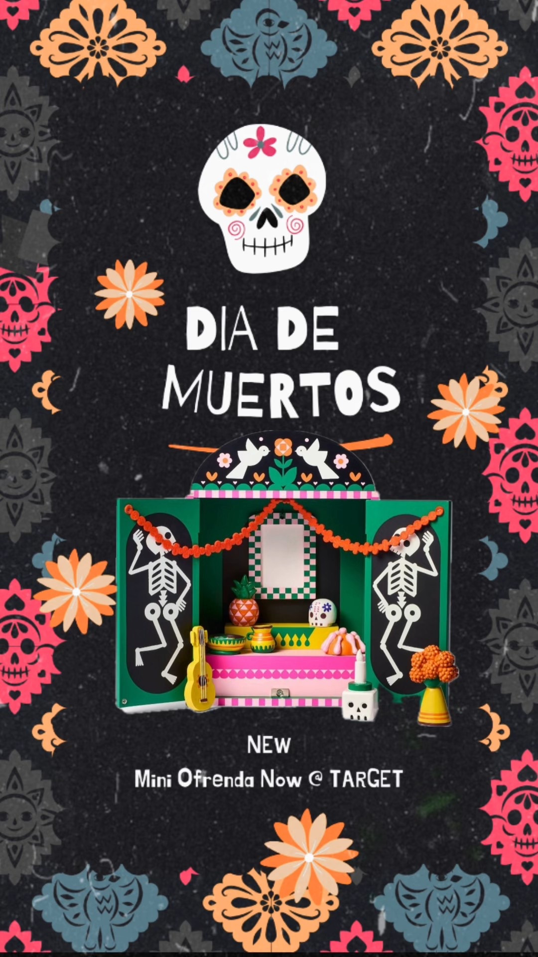 The super popular Mini Ofrenda set is back at Target!  Every year, they release a new design and they never disappoint!  This year’s 9 piece set is designed by the talented Celia Ruiz.  These go QUICK every year so grab one while you can!

* Ofrenda Set - $20.49


#target #targetstyle #diadelosmuertos #holiday #ootd #tradition #reelitfeelit #music #trend  #instagood #instadaily #cute #new #instamood #igers #igdaily #family 
#viral #viralvideos #reels #reelsinstagram #trending #trendingreels #explore #exploremore #explorepage #foryou #foryoupage #fyp

#LTKHome #LTKFindsUnder50 #LTKSeasonal