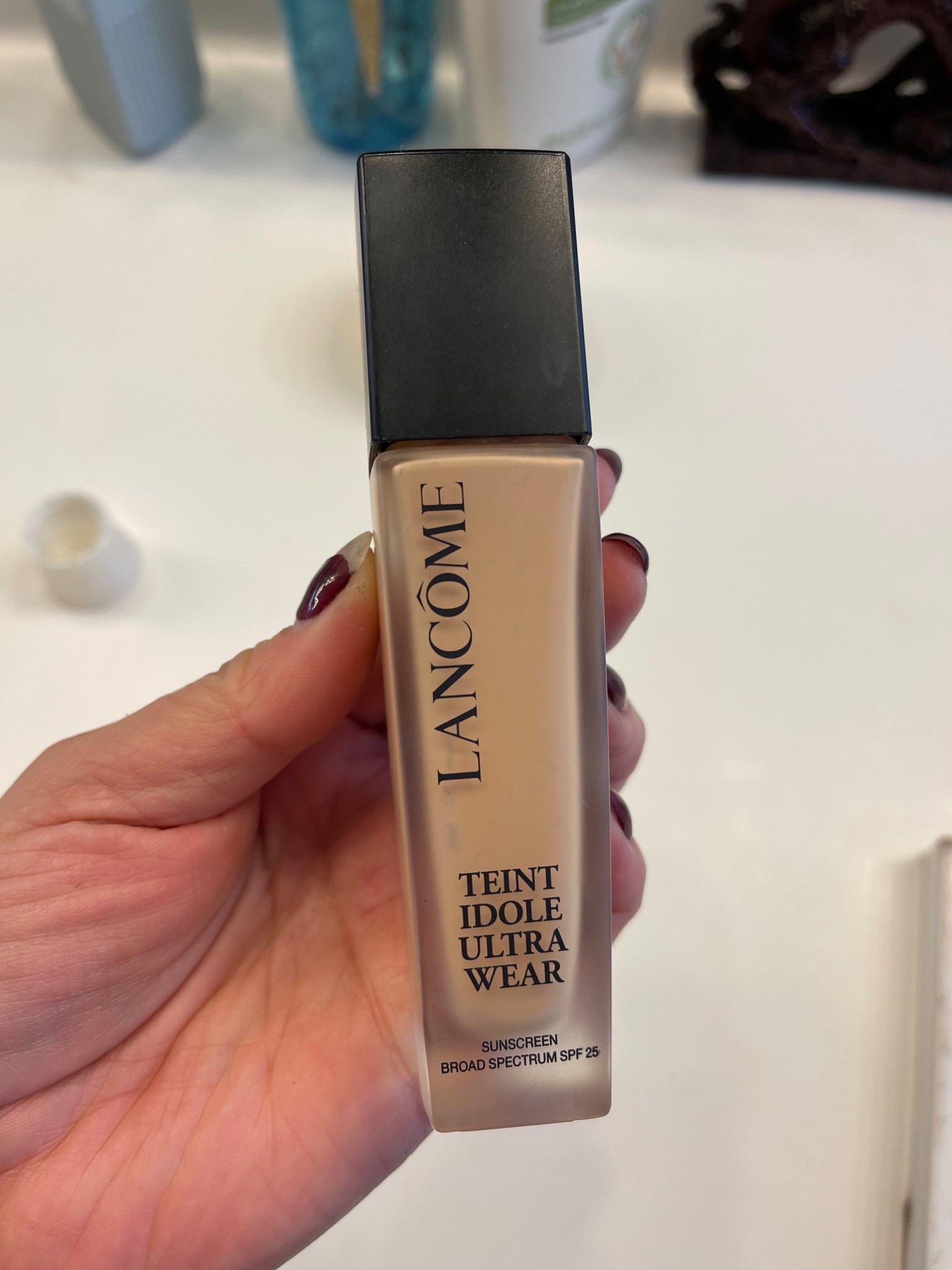 Foundation I wear is on sale  