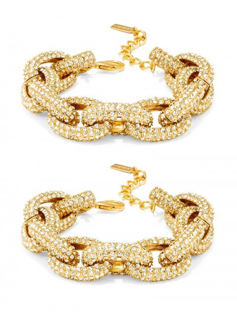 Large Pavé Links | BaubleBar (US)